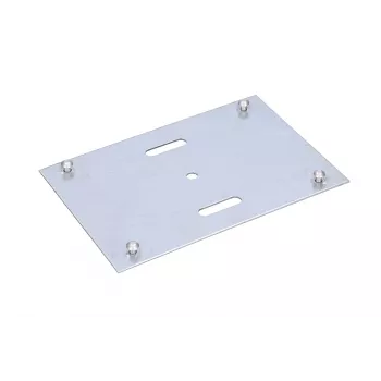 Montageplatte für 8-adrige Glasfaser-Abschlussbox, Extralink, Edelstahl, Halterungsadapter, maximale Belastung 5 kg