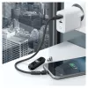 USB-Kabel RealPower MagneticCharge3 0,2 m USB A Schwarz Schnellladen