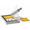 Leitz Precision Home Office Papierschneider A3, 10 Blatt, manuelle Klemme, Edelstahl, A3, 80 g/m², Stahl