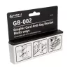 Grafikkartenhalter Lian Li GB-002 Stahl Universal 128,4 mm x 104 mm, schwarz, unterstützt 2 Grafikkarten