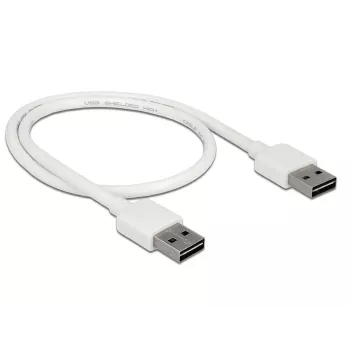 USB Kabel USB 2.0 DeLOCK 85192 0,5m Weiß