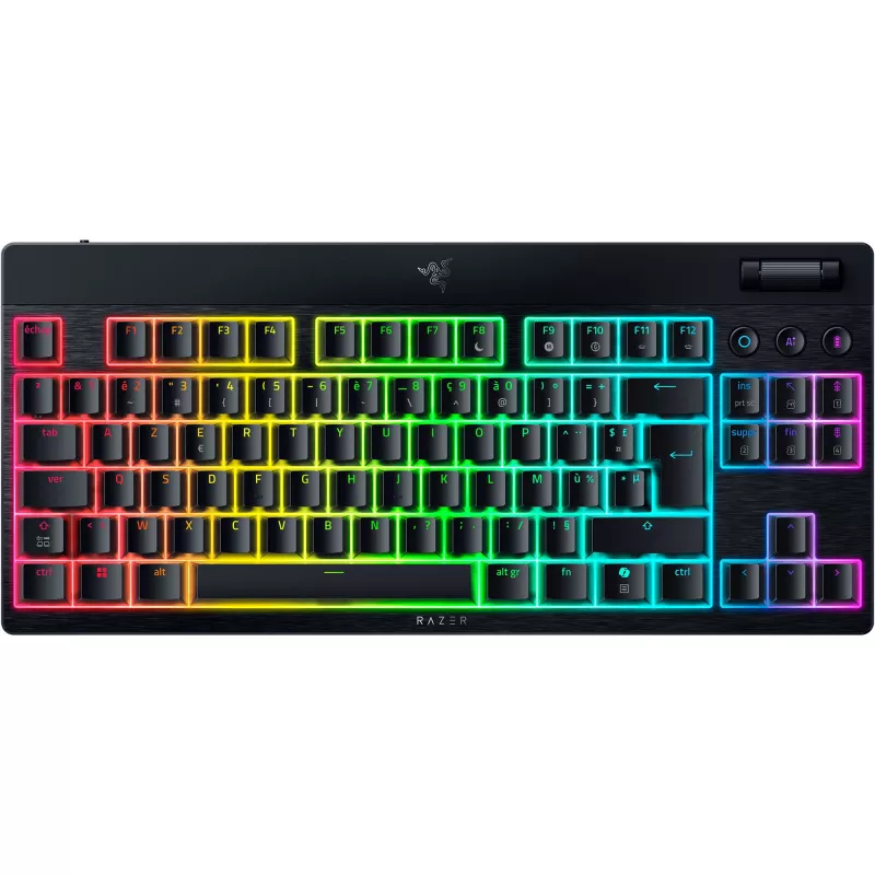 SchwarzWidow V4 Low-Profile TKL HyperSpeed, Gaming-Tastatur Schwarz, DE-Layout, Razer Low-Profile Orange