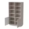 Aufbewahrungsschrank Cama Meble LIVERTI Bücherregal 100×420×1705 mm Kaschmir