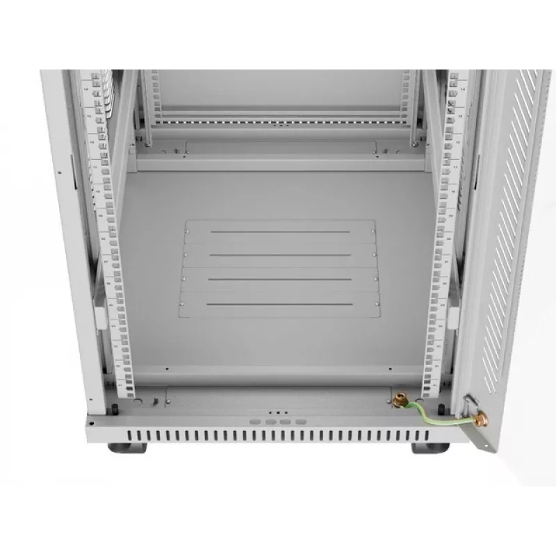 Standschrank LANBERG FF01-6822-12SL 22U freistehend, 1233×600×800 mm, IP20, 1200 kg