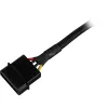 SATA-Stromadapterkabel Sharkoon 15 cm — Adapter für SATA-Stromanschlüsse