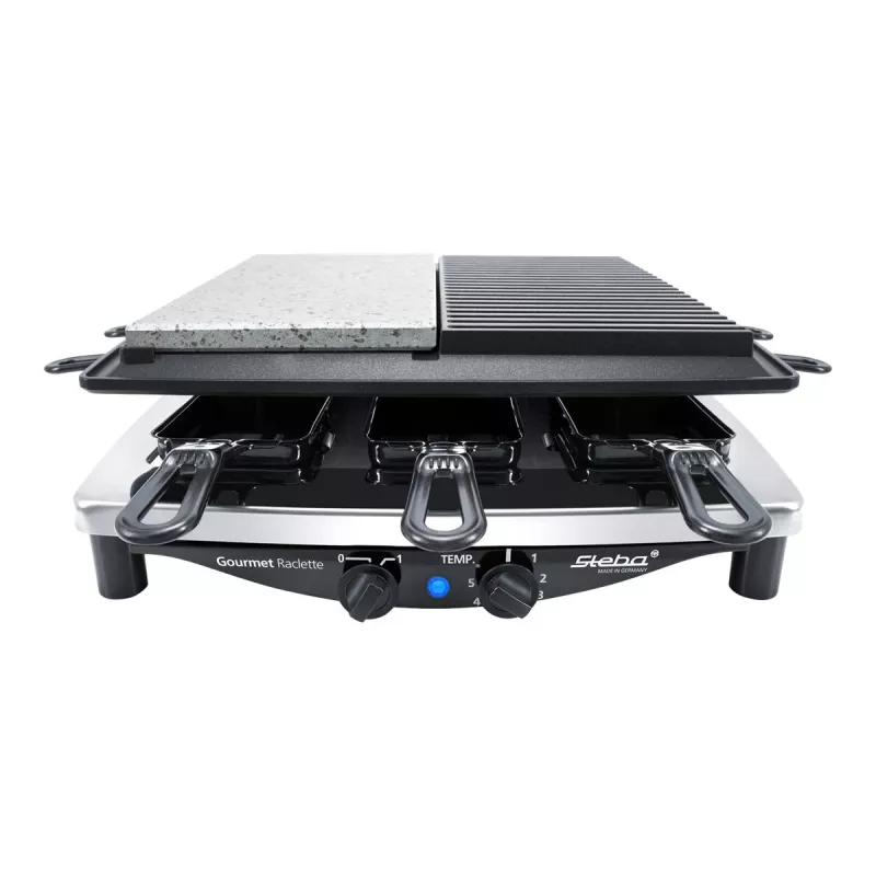 Steba RC 4 Plus Deluxe Chrome Schwarz 622300