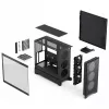 PC-Gehäuse Fractal Design Pop 2 Air Schwarz TG Midi Tower – ATX, 3x 120 mm Frontlüfter, unterstützt 2,5-Zoll- & 3,5-Zoll-Laufwerke