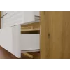Kommode 6-Schubladen 120 cm Top E Shop Malwa — Artisan Oak / Weiß, Spanplatte