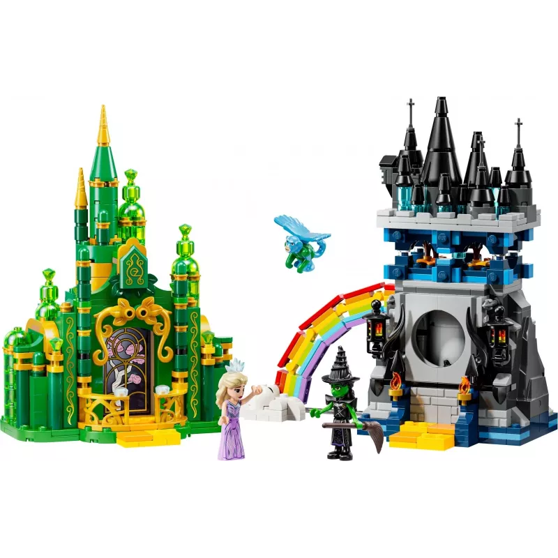 LEGO Bauset Wicked 75689 — Smaragdstadt und Kiamo Ko Schloss Spielset
