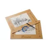 Zeichen- und Skizzenpapier SMLT A3, 160 g/m², 20 Blatt, geleimt