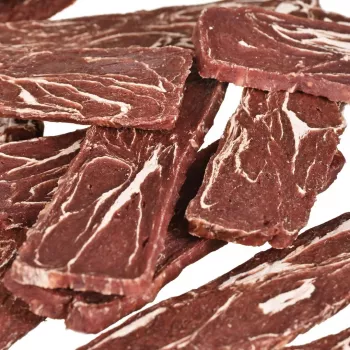 PETITTO Lamm- und Kabeljau-Streifen - Hunde-Leckerli - 500 g