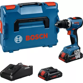 Akku-Bohrschrauber Bosch GSR 18V-65 mit 2x 4.0Ah Akkus