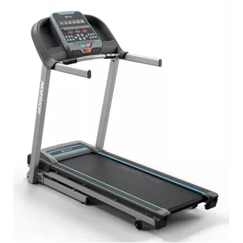 Laufband JOHNSON Fitness & Wellness TR50 — Lauffläche 406×1270 mm, max. Geschwindigkeit 16 km/h, max. Benutzergewicht 113 kg