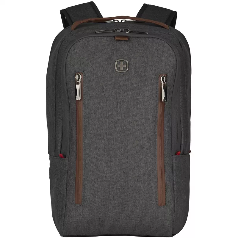 WENGER City Upgrade 40,64cm 16Zoll Laptop-Rucksack mit Umhängetasche Grau