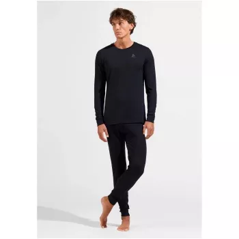 ODLO BL BOTTOM lange MERINO-Hose, Größe M, schwarz