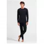 ODLO BL BOTTOM lange MERINO-Hose, Größe M, schwarz
