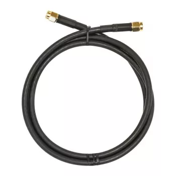 Koaxialkabel MikroTik SMASMA 1m SMA Schwarz