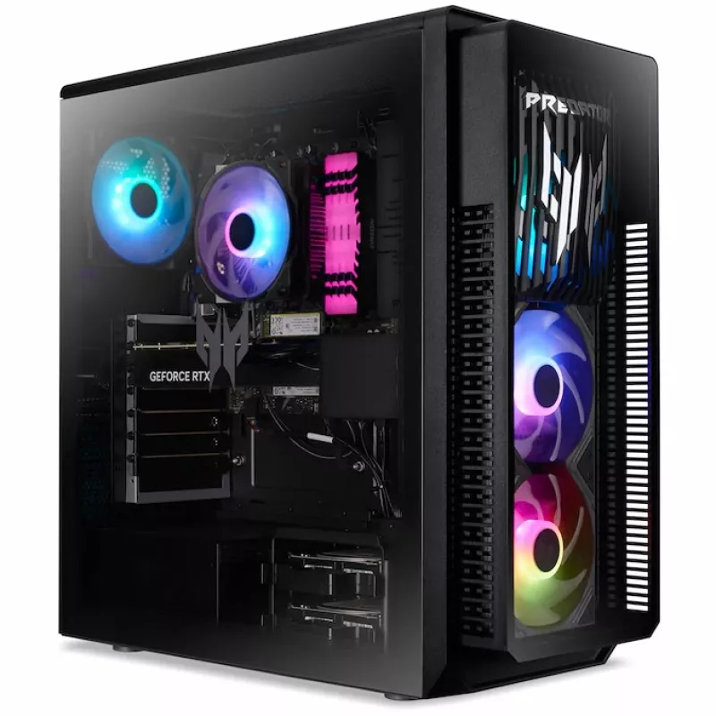 Desktop-PC Acer Predator PO5-660 — Intel Core Ultra 7 265F, 64 GB DDR5, 4 TB SSD, NVIDIA GeForce RTX 5080, Windows 11 Home