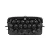Extralink Glasfaser-Abschlussbox Jennifer 16 Adern schwarz mit Steckverbinder