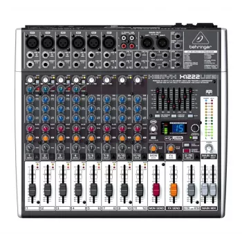 Behringer X1222USB Audiomixer 4 Kanäle