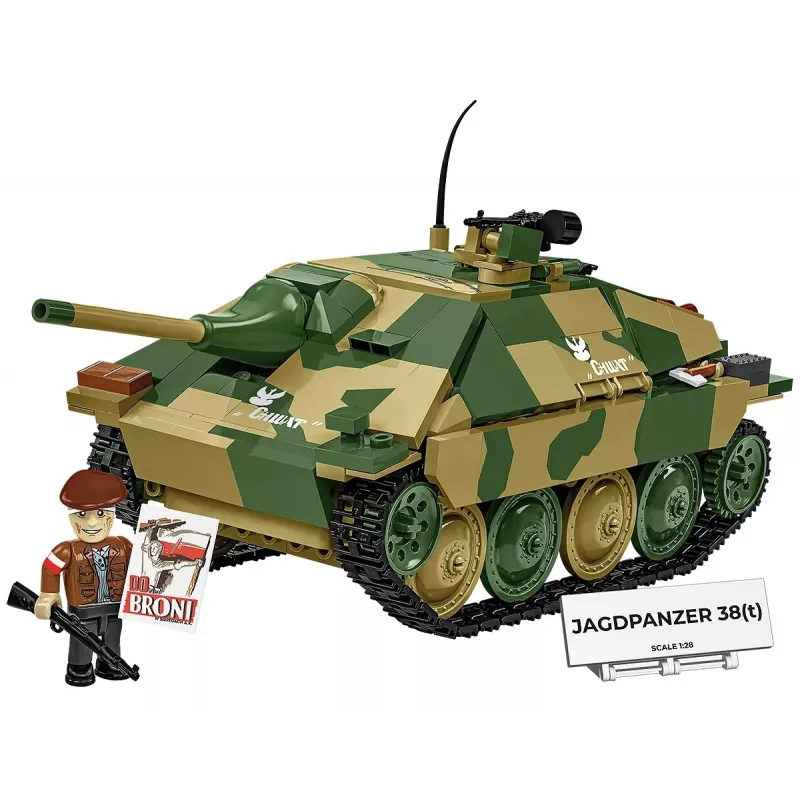Cobi Blocks Jagdpanzer 38t Brave Konstruktionsset, 731 Teile