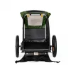 Hundetransportbox BURLEY Tail Wagon BU-947108 — weiche Hundetransportbox, Schwarz/Grün