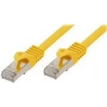 shiverpeaks BASIC-S Cat7 Netzwerkkabel 1m Gelb