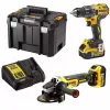 DeWALT 18V Akku-Werkzeugset – Bohr- und Schleifset