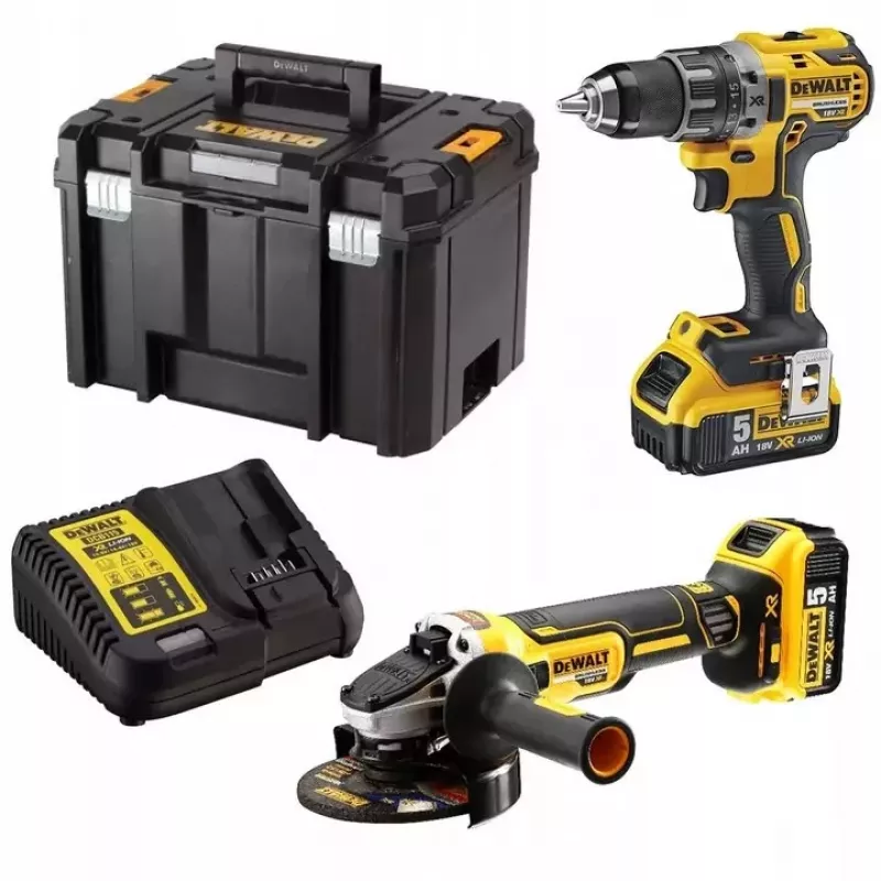 DeWALT 18V Akku-Werkzeugset – Bohr- und Schleifset