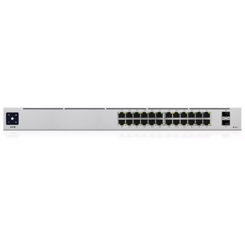 Ubiquiti UniFi 24-Port PoE Managed L2/L3 Gigabit Ethernet (10/100/1000) Power over Ethernet (PoE) 1U Silber