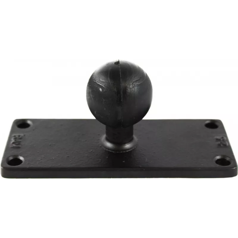 RAM Mounts rechteckige Basisplatte (50,8 x 127 mm) mit C-Kugel (1.5 ) - im Polybeutel (RAM-202U-25)