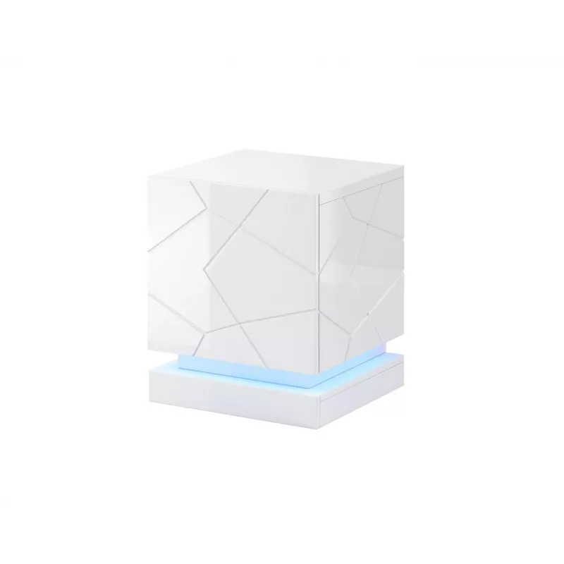 Nachttischbeleuchtungsset Cama Meble QIU — aufbauend blau LED, AC-Stromversorgung, 2 Stück