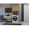 Topeshop POLA DD ARTISAN Badezimmer-Aufbewahrungsschrank Eiche