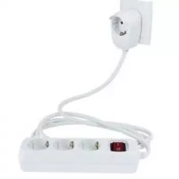 Power Extension REV 0012392114 2m 4 AC Outlets Indoor Weiß