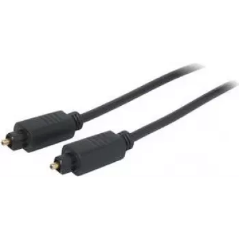 shiverpeaks 5,0m Toslink - Toslink - TOSLINK - Stecker - TOSLINK - Stecker - Gold - Schwarz (BS69004-5.0)