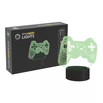 Tischlampe MANTA SNL57RGB RGB 3D Lichtdekoration, RGB LED, dekorativer 3D-Effekt