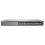 Juniper EX4100 24-Port 10/100/1000BaseT PoE+, 4x 10G SFP+ Uplink-Ports, 4x 25G SFP28 Stacking-/Uplink-Ports, redundante Lüfter, 1 AC-Netzteil JPSU-920-AC-AFO enthalten (Optiken separat erhältlich) mit Standard-SW. TAA-konform. (EX4100-24P)