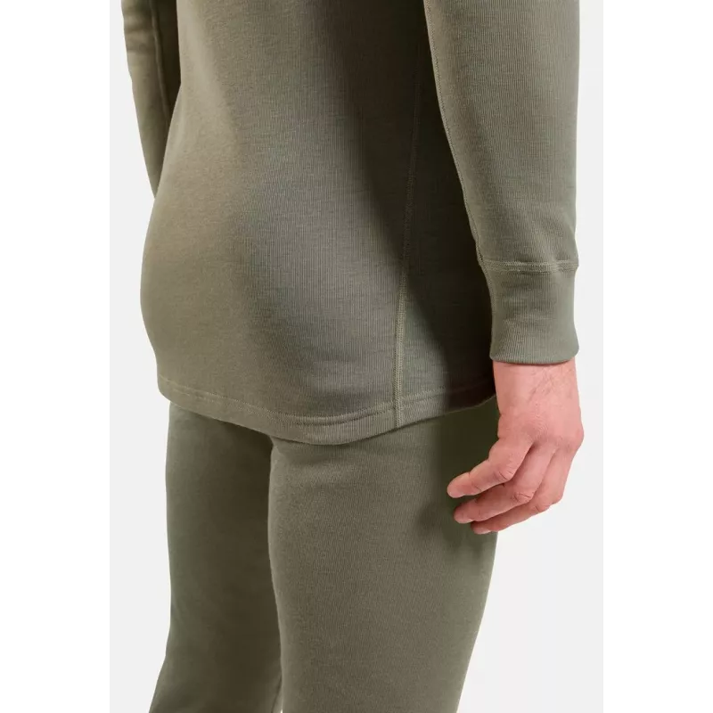 ODLO BL TOP Rundhals l/s ACTIVE WARM Langarm-Thermounterwäsche, Größe M, Grau