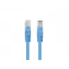 Netzwerk-Patchkabel LANBERG Cat6 U/UTP 0,25 m RJ-45 auf RJ-45 blau