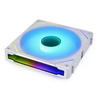 140mm Lian Li UNI FAN SL-INF Wireless ARGB PWM Gehäuselüfter, weiß