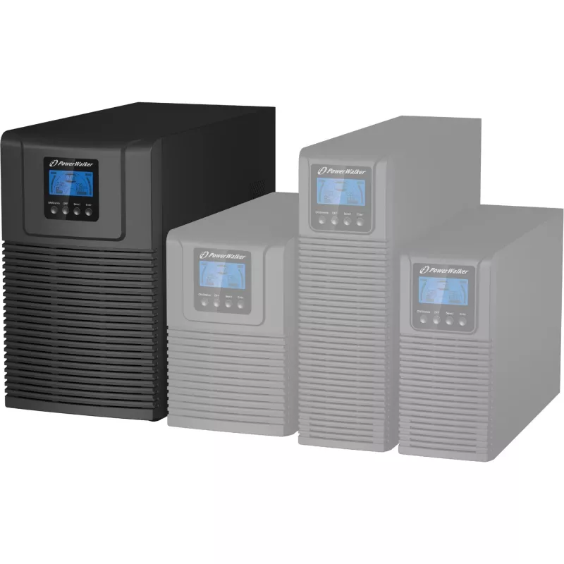 PowerWalker VFI 3000 TGB Doppelwandlung (Online) 3 kVA 2700 W 5 AC-Ausgänge