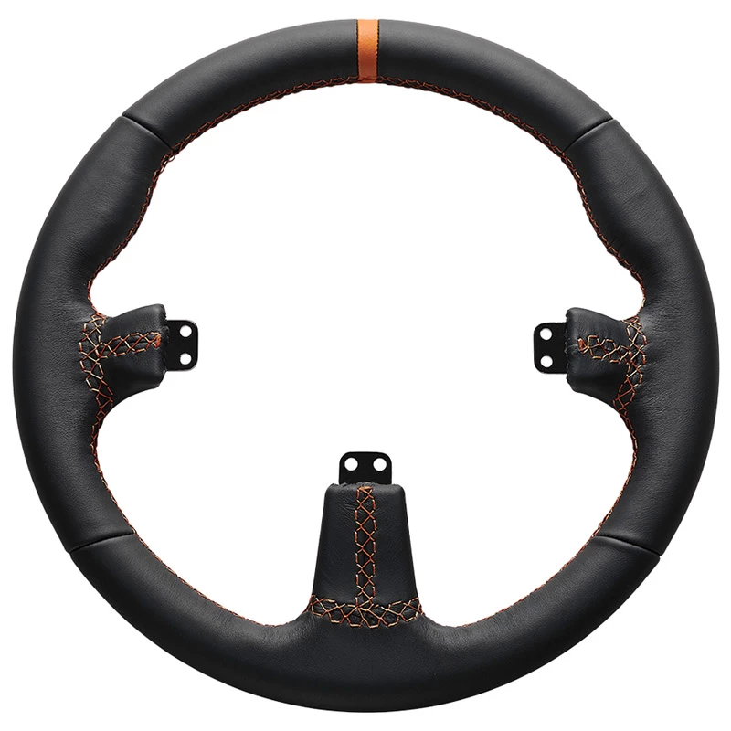 Asetek SimSports GT Rim - Rund, Leder