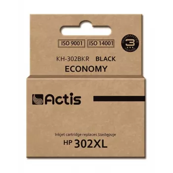 Actis KH-302BKR Tinte (Ersatz für HP 302XL F6U68AE; Premium; 15 ml; Schwarz)