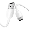 Kabel USB-C auf USB 2.0/1M Weiß Ctqwf Vention