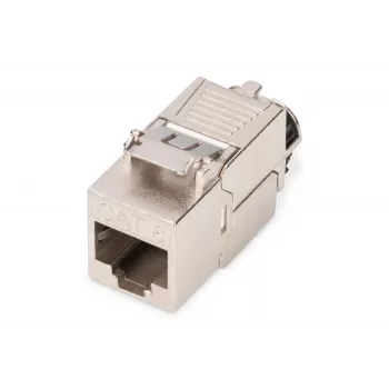 Keystone-Modul Digitus CAT 8.1 RJ-45 geschirmt flach weiß
