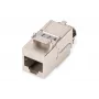 Keystone-Modul Digitus CAT 8.1 RJ-45 geschirmt flach weiß