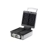 Waffeleisen Domo DO 9047 W 2 Waffel(n) 1400 W Silber