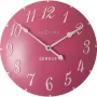 NeXtime klok 3084rz London Arabic, Ø34,5 cm, Wand, Pink/Weiß