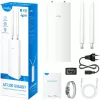 Access Point Cudy AP1300 Outdoor — Dualband 2,4/5 GHz, 300/867 Mbit/s, IP65, PoE, 2 externe RP‑SMA-Antennen