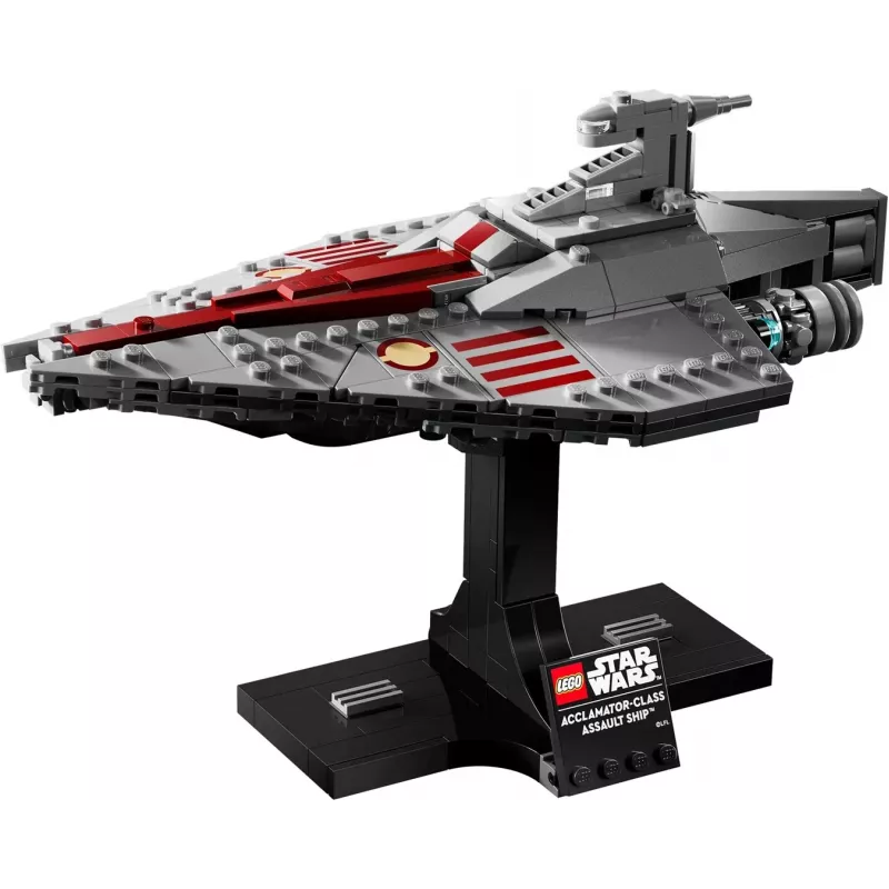 LEGO Star Wars Acclamator-Klasse Angriffsschiff Set 75404 — Bausatz, 450 Teile, Ausstellungsmodell 130×150×230 mm